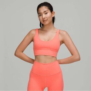 lululemon Align Reversible Bra A/B Cup Raspberry Cream / Red Rock